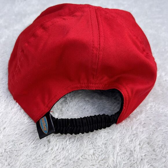 VINTAGE Reversible Sports Hat 90s Cap Stretch Back I Really Hate Love This Game - Picture 5 of 13